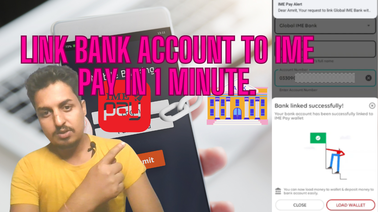 How to Link Your Bank Account in IME