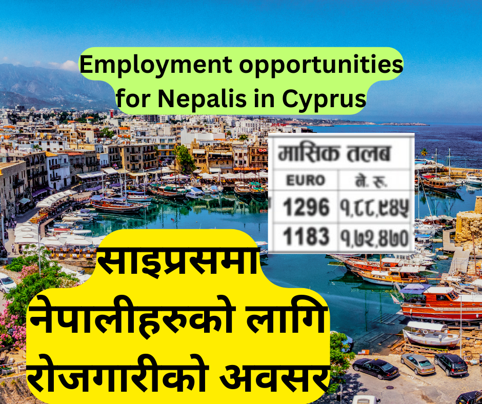 Job Opportunity for Nepali Workers in Cyprus