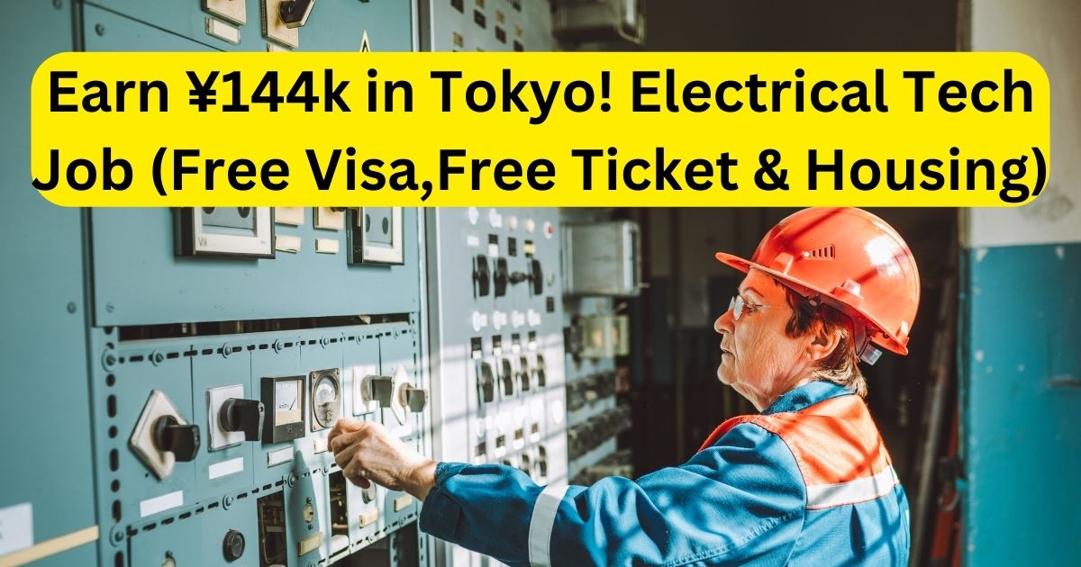 Electrical Technician Job in Japan