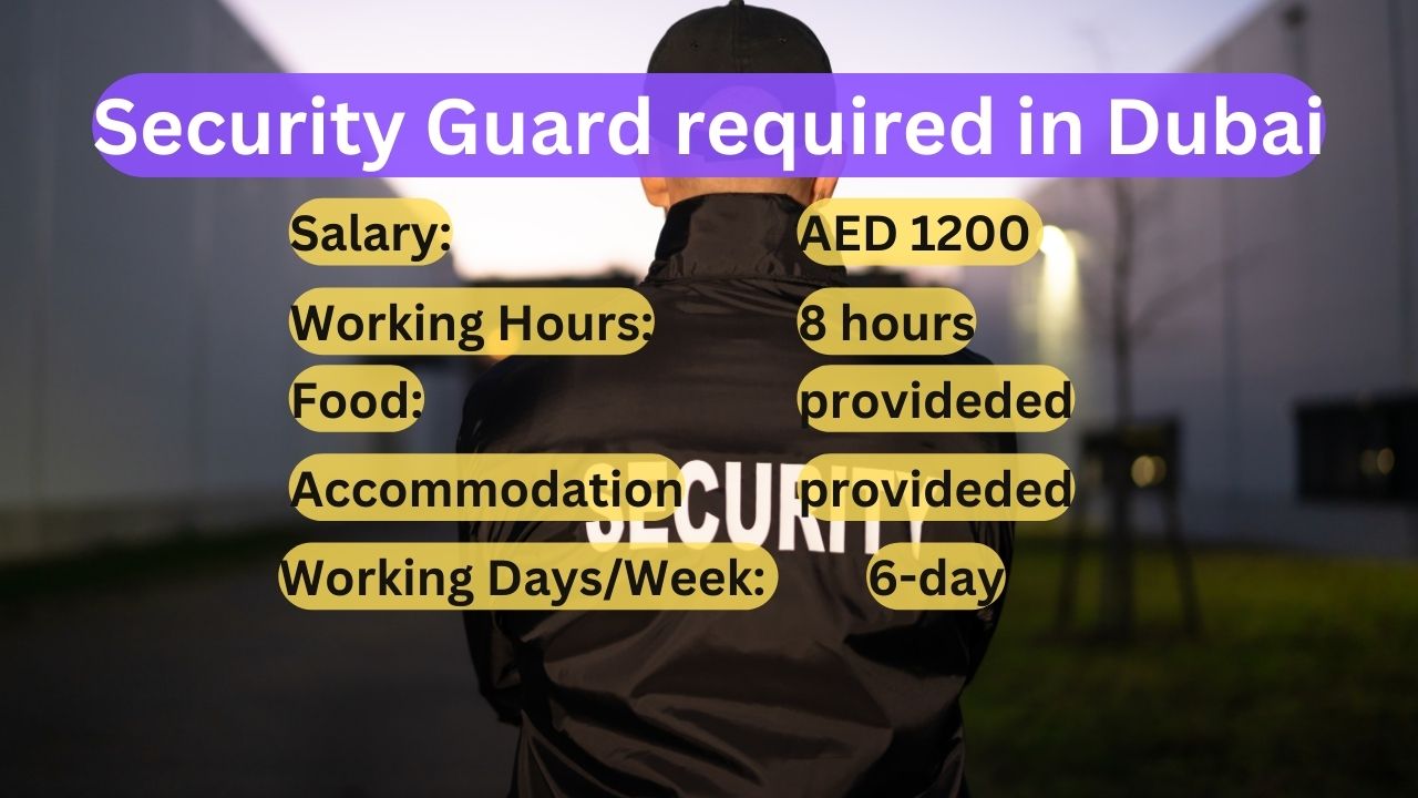 security job in dubai