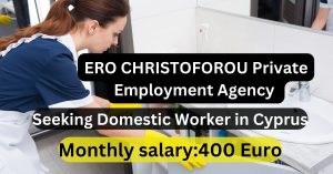 ERO CHRISTOFOROU Private Employment Agency