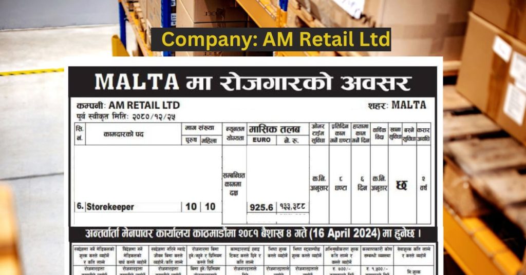 AM Retail Ltd