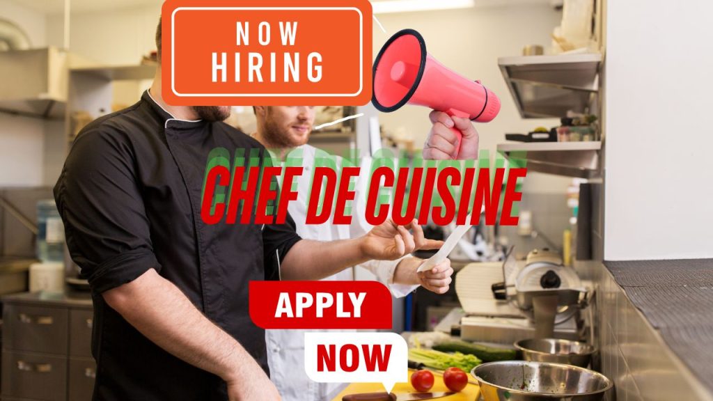 Chef de Cuisine