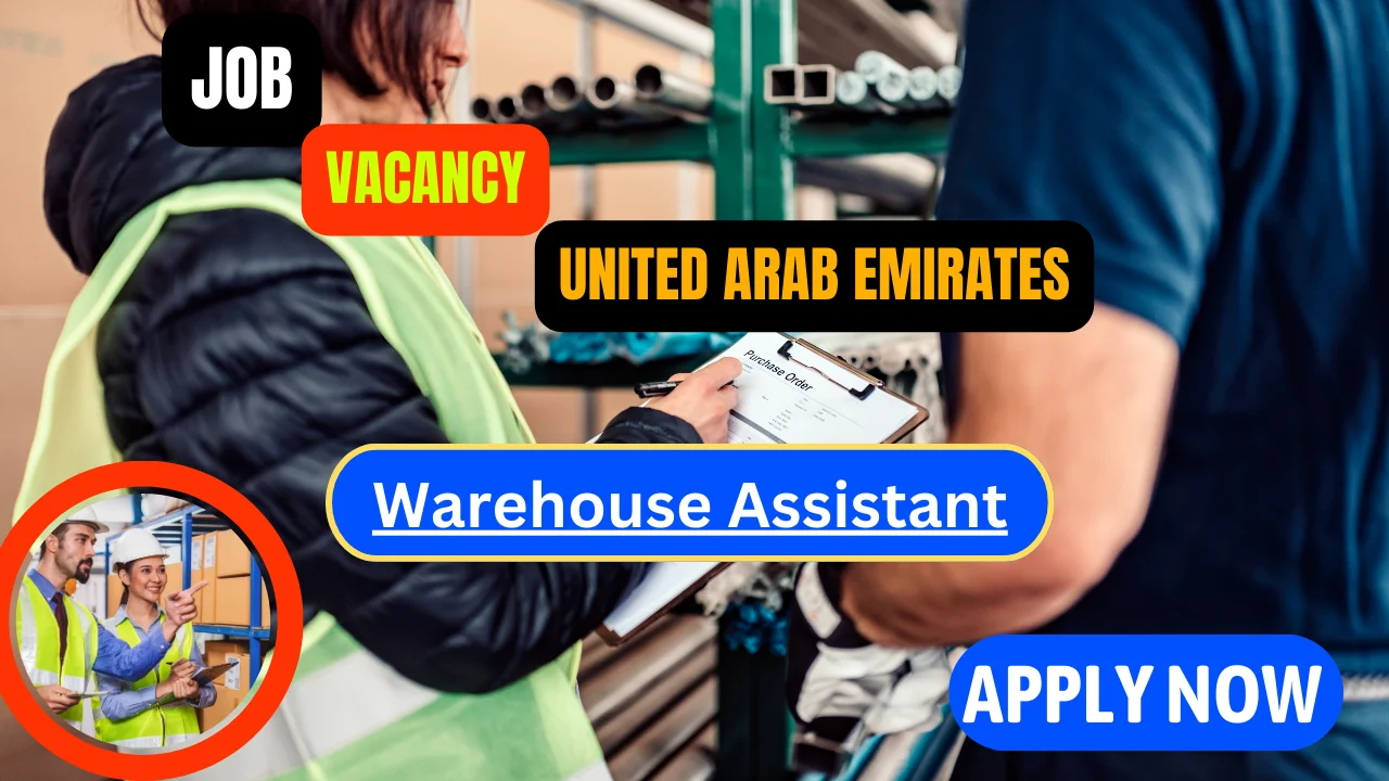 Warehouse Assistant job openings in Dubai