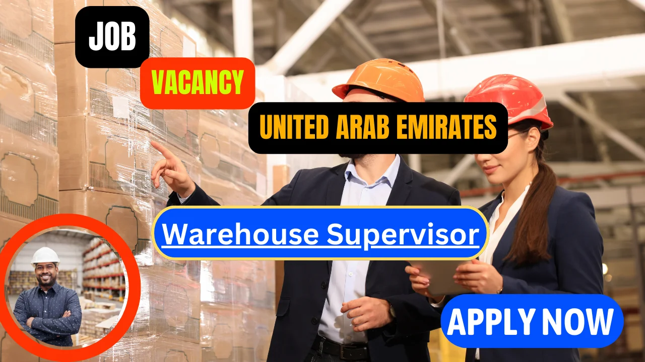 Warehouse Supervisor job openings in Dubai