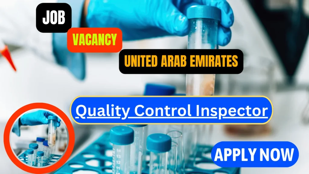 IIQAF Group Hiring Quality Control Inspector in Dubai
