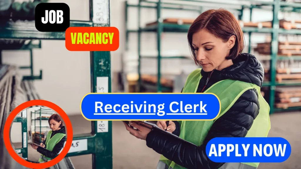 Receiving Clerk
