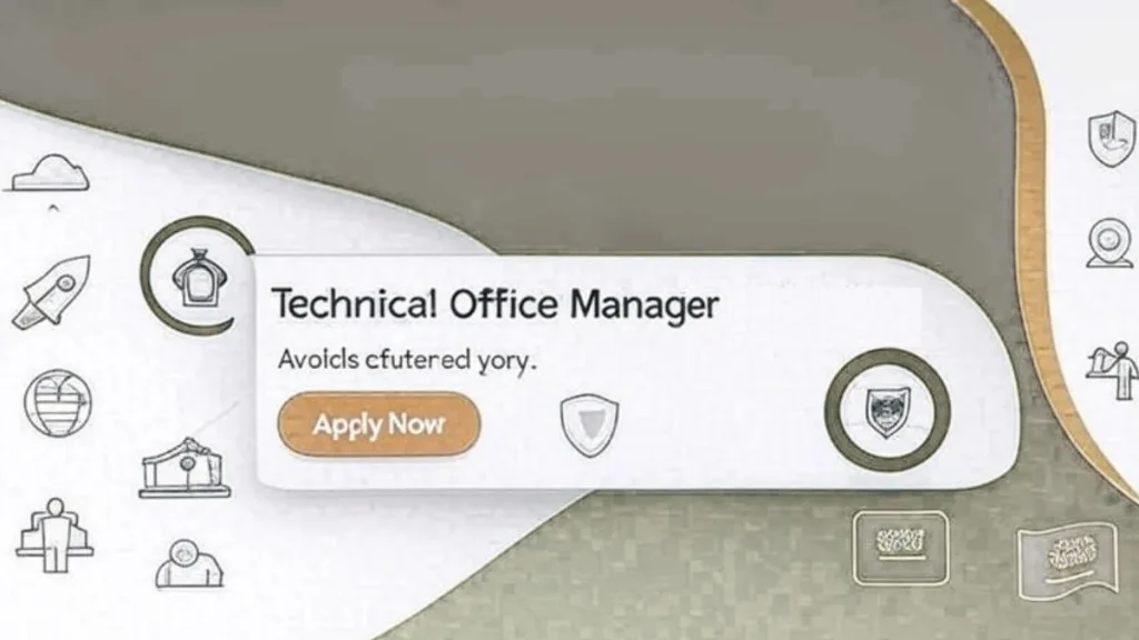 Saudi Arabia – Technical Office Manager Job in Riyadh, Apply Now