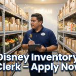 Disney Food and Beverage Inventory Clerk